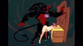 Twink gets fucked by monster cocks